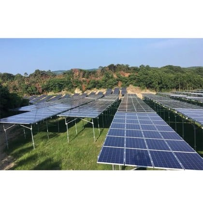 Solar Panel Agriculture Ground Mounting System